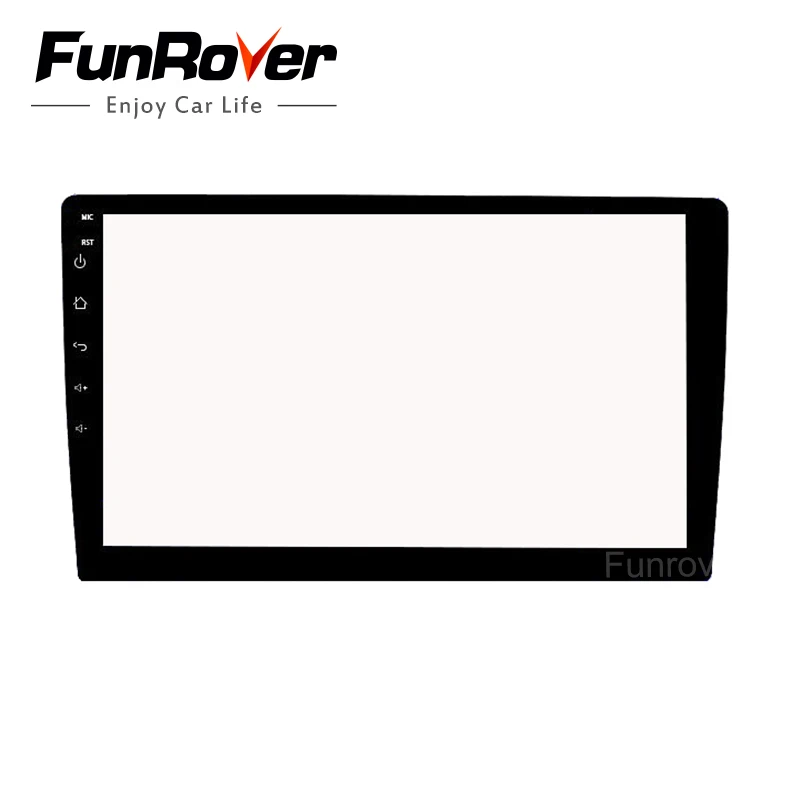 Funrover 9 дюймов стекло Защитная пленка для Indash 2 DIN Автомобильный dvd-плеер gps Радио стерео Мультимедиа навигационная система