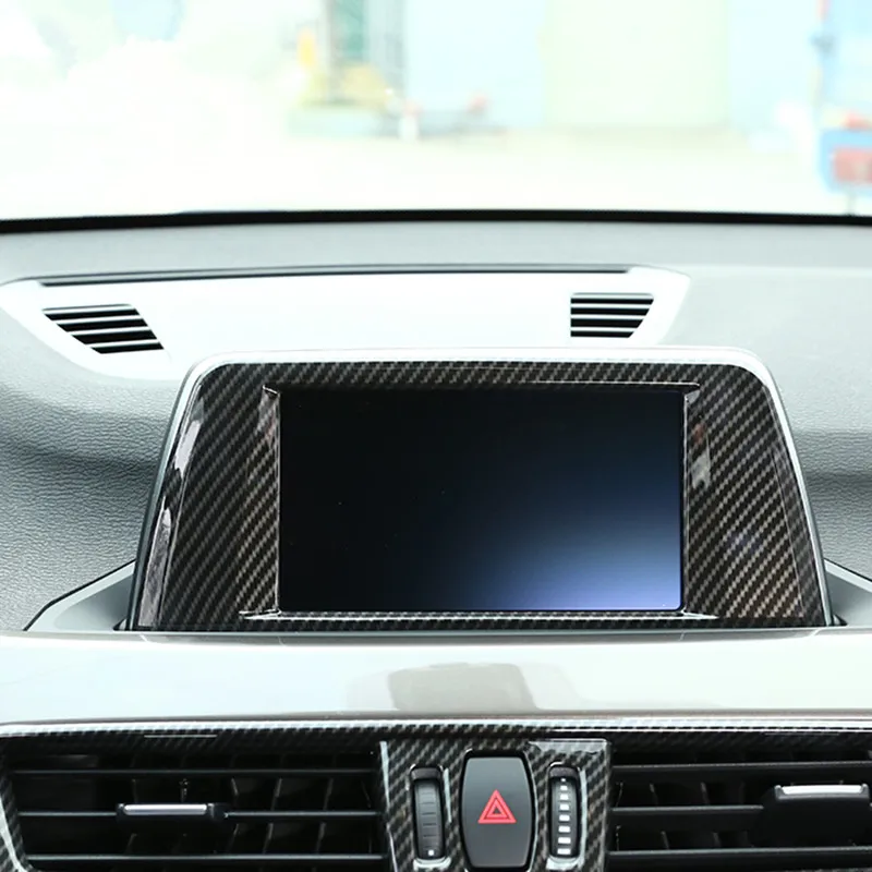 Car Center Console GPS Navigation Screen Frame Decoration ...