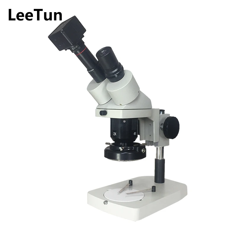 

20X-40X Binocular Industrial Stereo Microscope 5.0 MP Digital Microscope with External LED Ring Lamp Working Distance