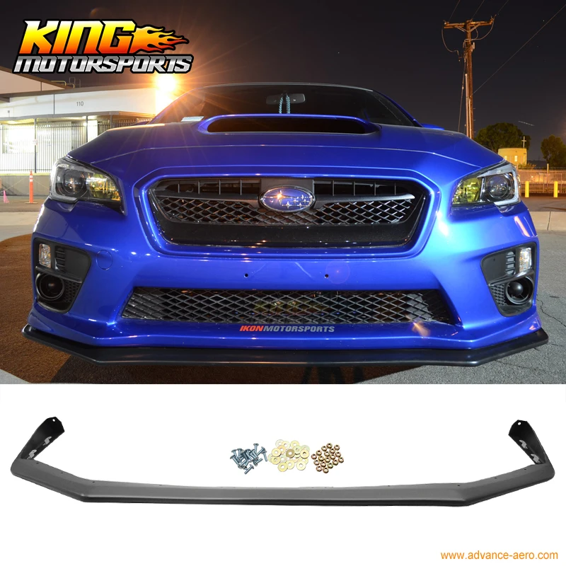 

Fit For 2015-2017 Subaru Impreza WRX STI V Limited Front Bumper Lip PP OEM Material