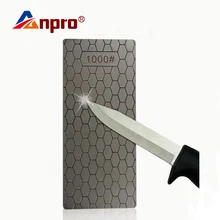 Anpro 120-3000 зернистость ячеистая поверхность точилка для ножей Профессиональный точильный камень система заточки ножей шлифовальный камень