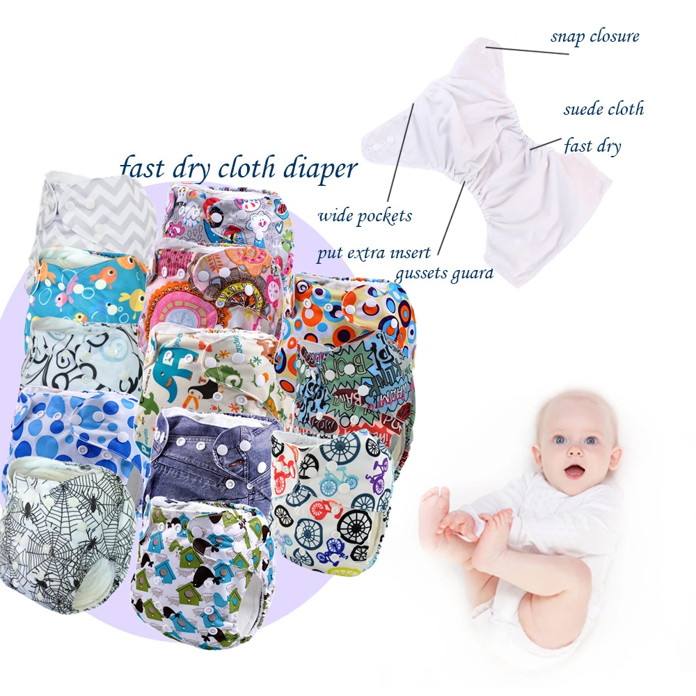 kawaii baby cloth diapers