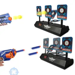 LeadingStar детей электрический оценка цель для стрельбы игрушка для Nerf игрушечные лошадки мягкие пули бластер