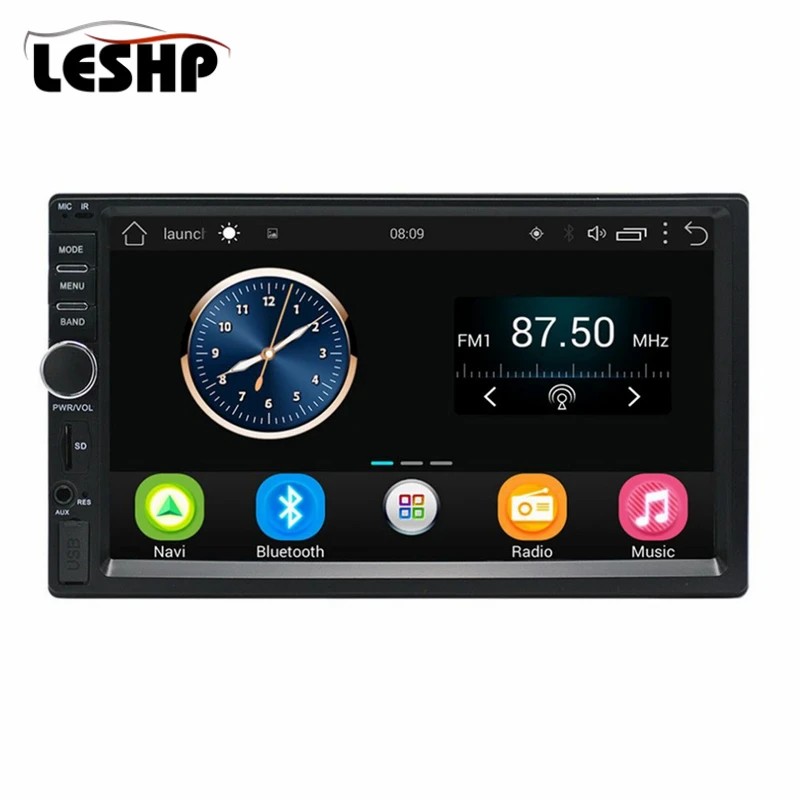 

7 inch Capacitive Touch Screen For Android Car Radio High Definition Multimedia Player Build-in WIFI Function GPS Navigation