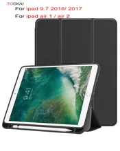 Case with Pencil Holder For iPad 9.7 inch 2018 2017 A1893 A1822 PU Leather Smart Cover Auto Sleep Wake for ipad air 1 air 2 цена Case with Pencil Holder For iPad 9.7 inch 2018 2017 A1893 A1822 PU Leather Smart Cover Auto Sleep Wake for ipad air 1 air 2 цены онлайн