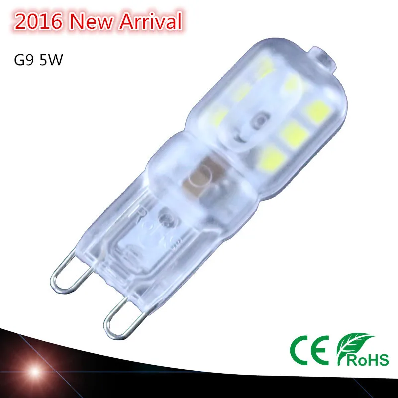 1 XLED Лампа G9 5 Вт SMD2835 Lamparas LED ПРИВЕЛО 220 В 230 240 Ампуле Luz Люстра Огни Теплый/Холодный