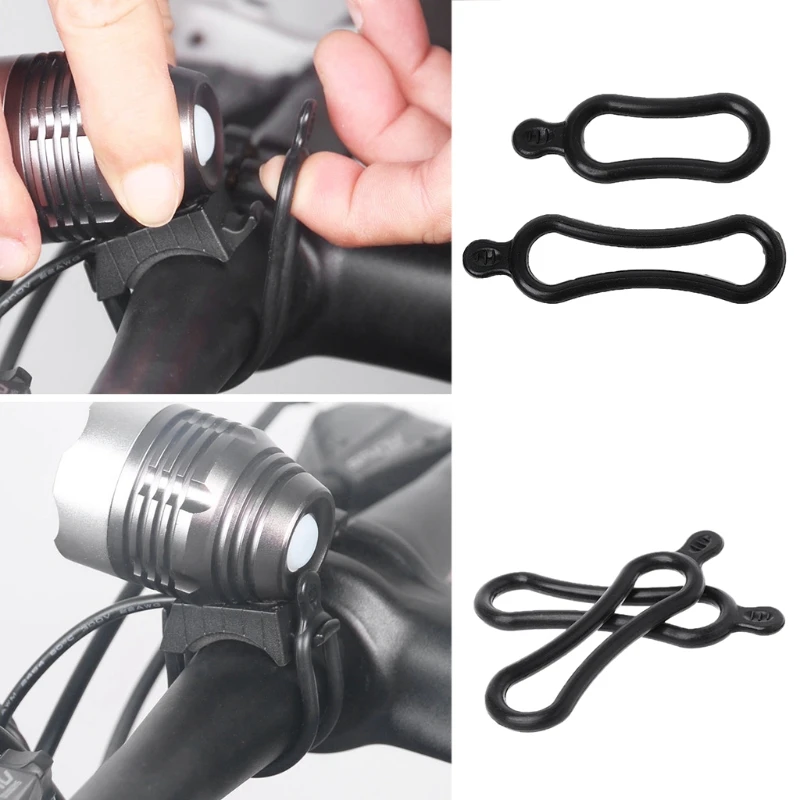 Cycling light lamp Mount Holder Frame Elastic Strap LED Head Light