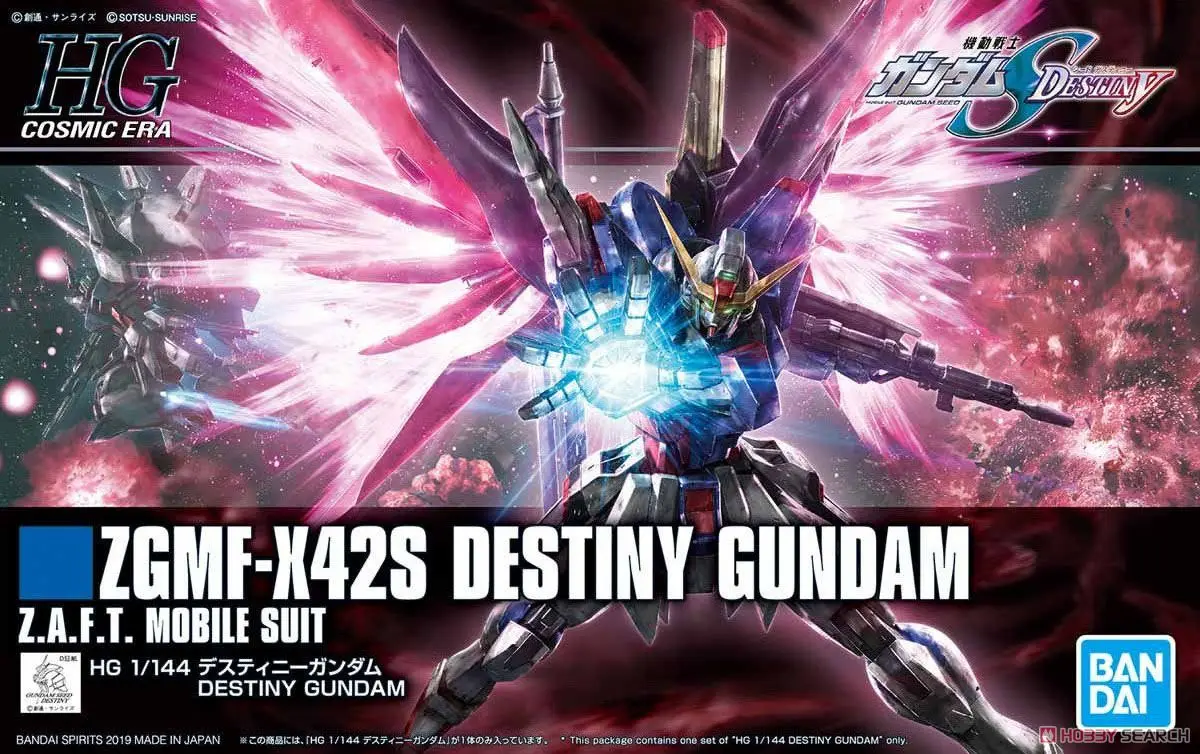 Gundam HG HGCE 1/144 SEED DESTINY ZGMF-X42S Mobile Suit набор моделей экшн-фигурки пластмассовые