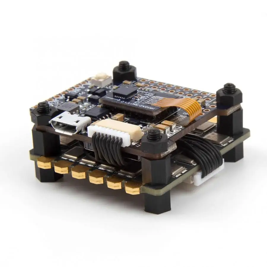 Контроллер полета Holybro Kakute F7 и 65A BL_32 Tekko32F3 металлический 4 в 1 ESC 6S Stack Combo для
