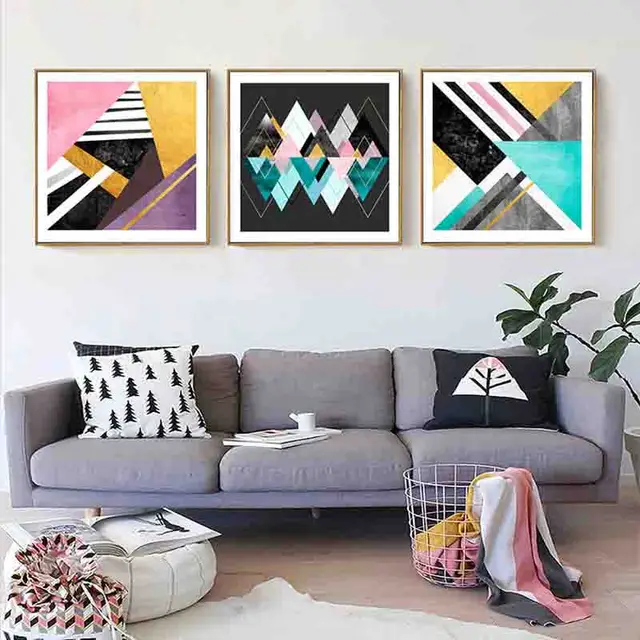 fashion nordic abstract composition