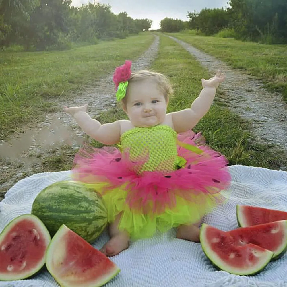 watermelon tutu dress