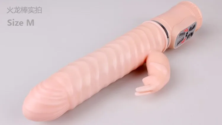 Superior Heating Rabbit Vibrator Rechargeable Rotating Dildo Vibrator Clitoris G Spot Stimulator Sex Toys for Woman Sex Products
