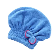 Горячие Инструменты для укладки из микрофибры быстрое высыхание волос Ванна спа бантик обертывание Полотенце для волос для ванной H7JP