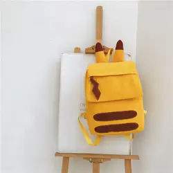 Пикачу Косплей рюкзак модный стиль персонаж косплей дорожная сумка Опора Прямая поставка