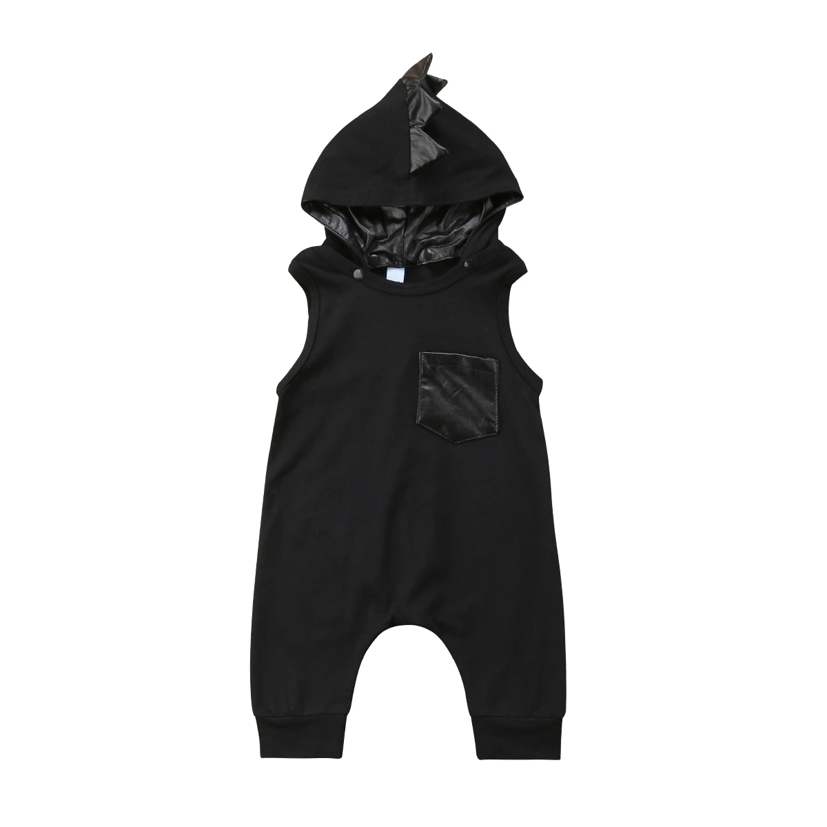 dinosaur hooded romper
