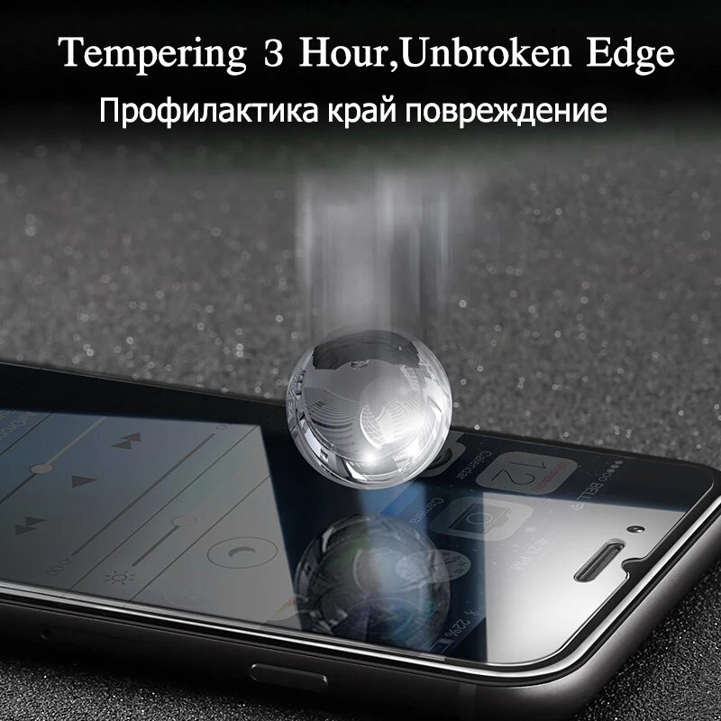 Tomkas Screen Protectors Tempered Glass For iPhone 6 Glass Screen Protector Scratch Proof  For iPhone 7 on Glass 5 6 6s 7 8 Plus (5)