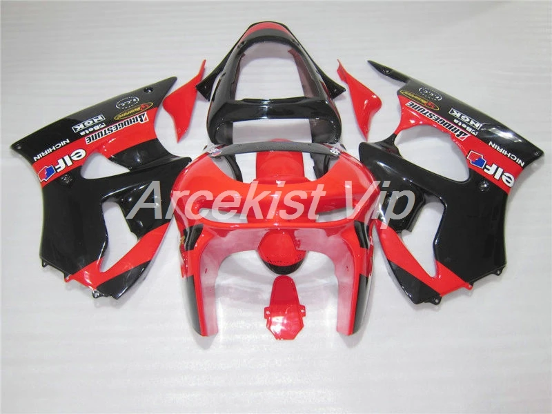 

4 Free Gifts New Motorcycle ABS Fairings Kit Fit for kawasaki Ninja ZX6R 636 1998 1999 6R 98 99 ZX-6R Cool Red black