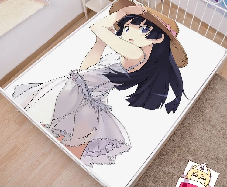 Anime Cartoon ore no imouto ga konnani kawaii wake ga nai Mattress Cover Fitted Sheet Fitted cover bedspread counterpane No.2