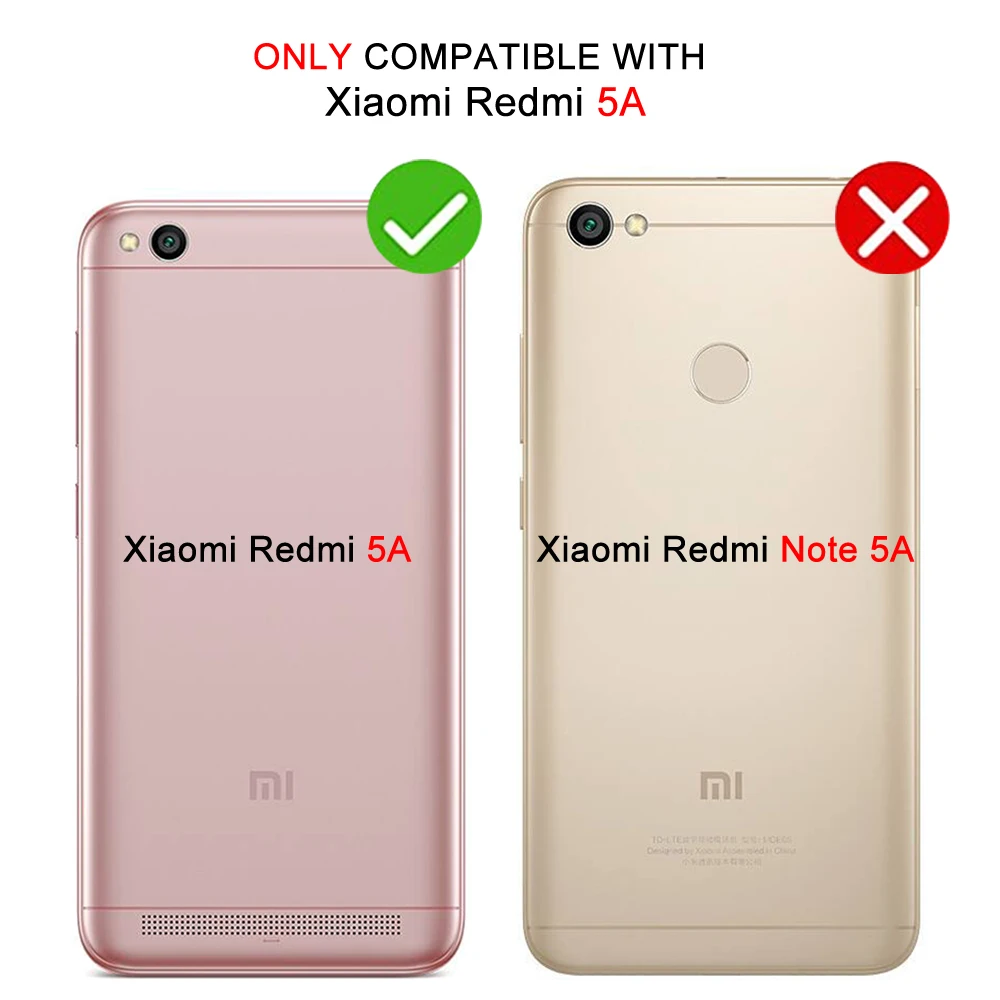 Магнитный Шелковый флип чехол для Xiaomi Redmi 5A кожаный бумажник телефона xiomi redmi 5a с