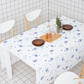 

Cute cartoon bird pattern Tablecloth Rectangular Tablecloths Dining Table Cover Tea Table Cloth 1pc
