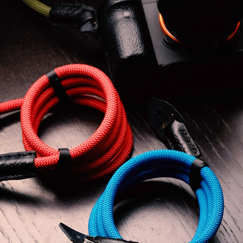 

hand-woven Nylon rope Camera Shoulder Neck Strap Belt for Mirrorless Digital Camera Leica Canon Fuji Nikon Olympus Pentax Sony