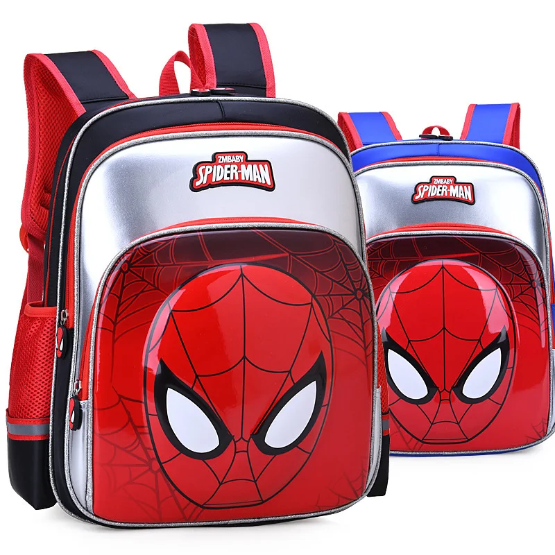 

Superhero 3d Spiderman Patchwork Girl Boy Children Nursery Book School Bag Bagpack Schoolbags Kids Teenagers Student Backpacks