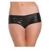 Push up Bikini Bottom Brazilian Swimwear Women PU Leather Panties Sexy Briefs Solid Swimsuit Two-Piece Separates Underwear - Цвет: 1