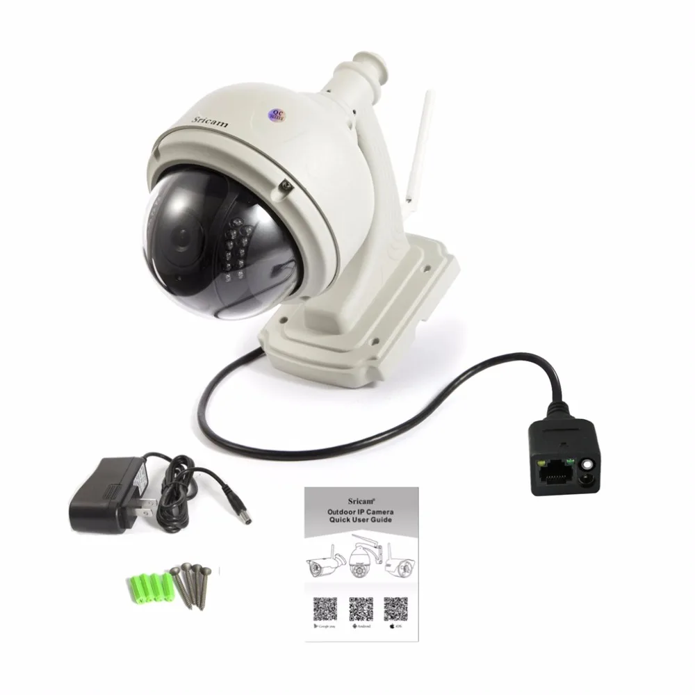 

SP015 Professional Wireless IP Camera 1280*720 1.0MP CMOS Sensor Home Security Network CCTV Night Vision Camera