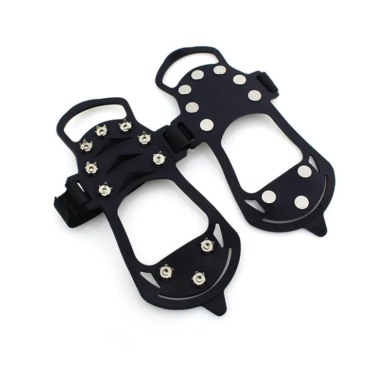 

1 pair of Crampons Winter Ice Snow Anti Slip Spikes Grips Grippers Crampon Cleats For Shoes Boots