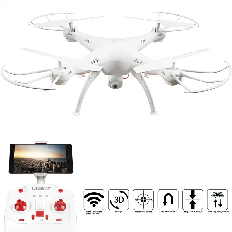 L15 Wifi Real Time Transmission 2 4Ghz RC Quadcopter Helicopter font b Drone b font Camera