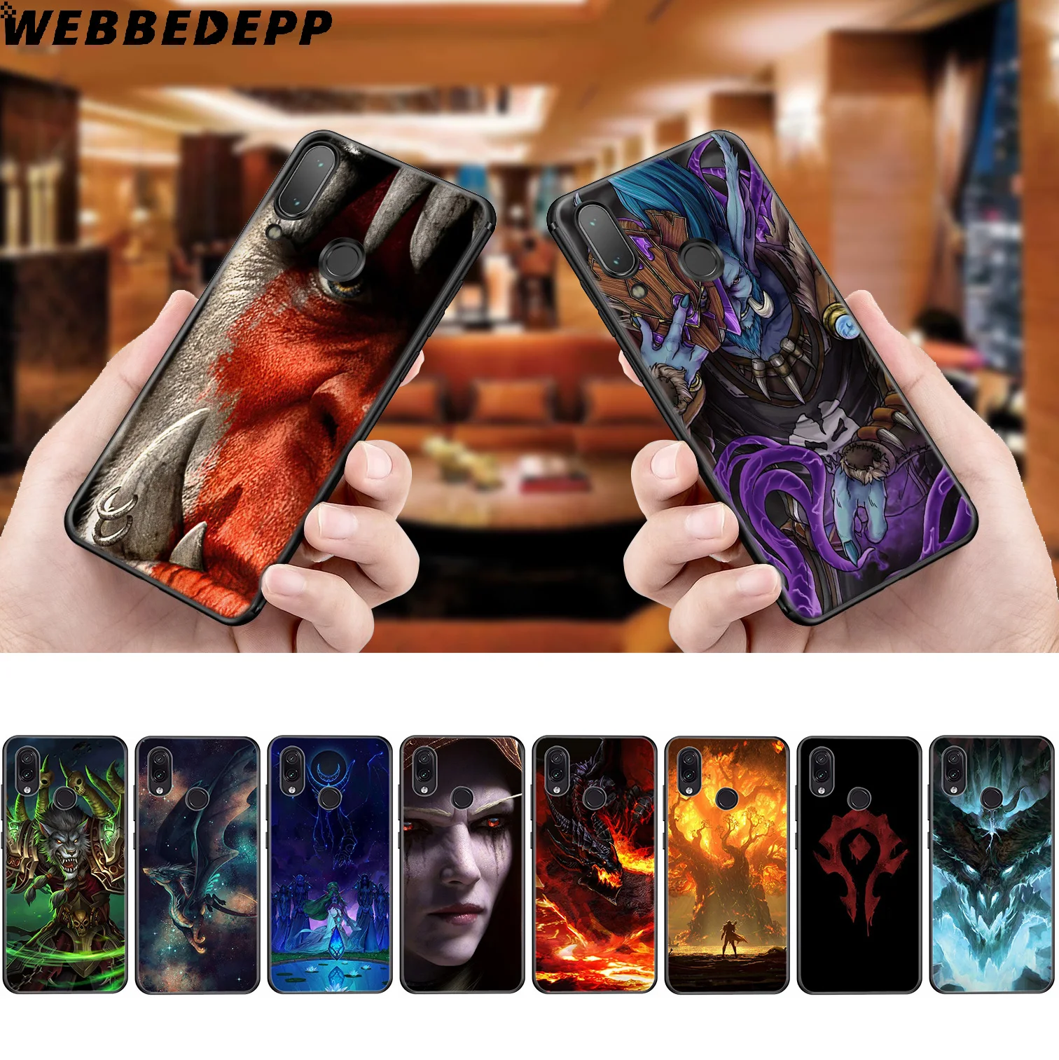 WEBBEDEPP World of Warcraft мягкий чехол для Xiaomi Redmi K20 7A 4A 4X 5 5A 6 6A S2 Note 8 4 7 Pro Plus Prime |
