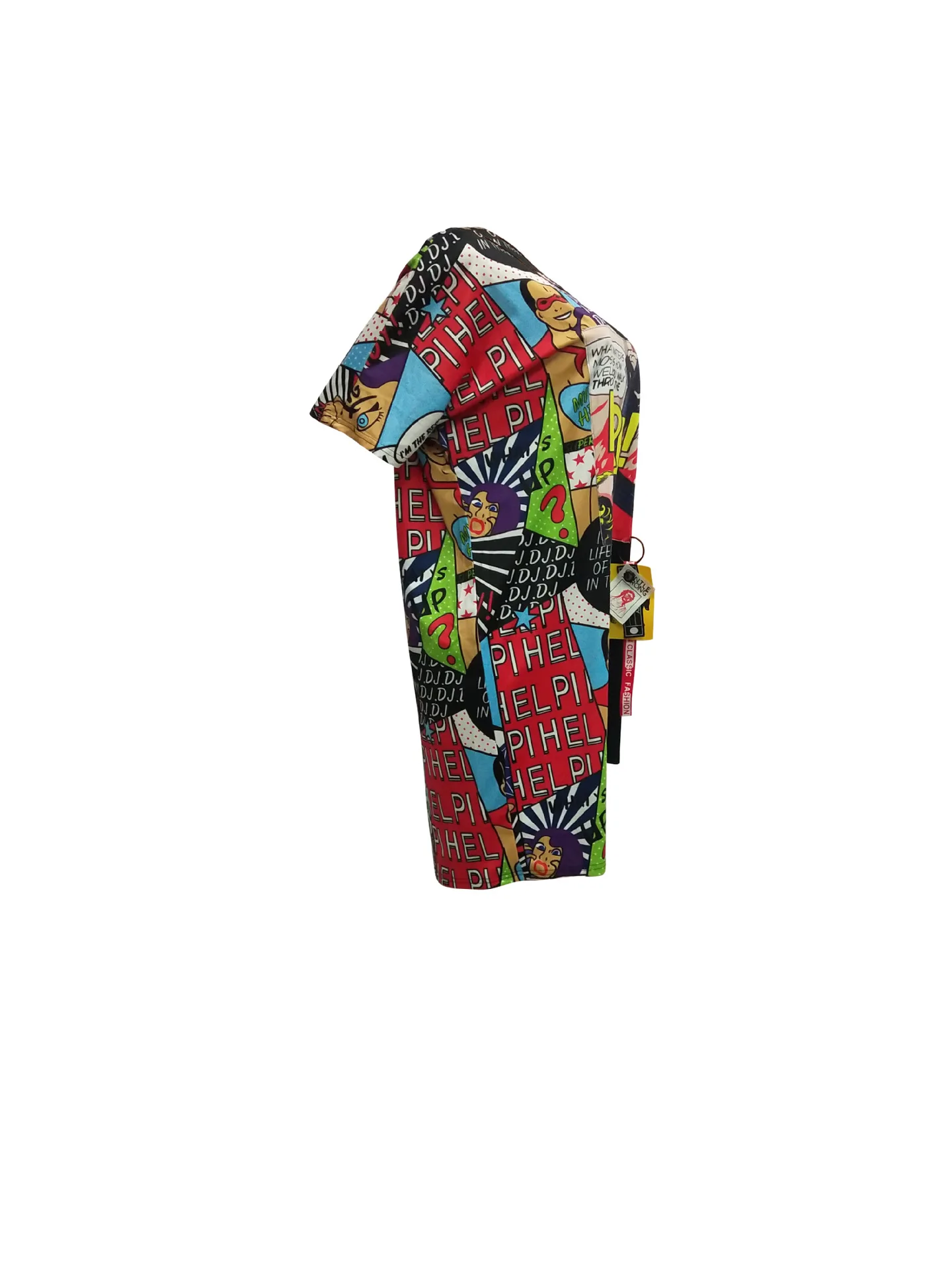 Африканская мода, принтованное женское платье-футболка, летнее платье с коротким рукавом, необычное платье, S-XXL размер, повседневное прямое платье, халаты CM553