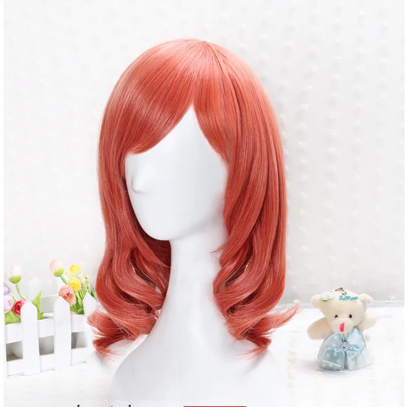 LoveLive! Love Live Maki Nishikino Short Red Heat Resistant Cosplay Costume Wig + Track Cap | Тематическая одежда и