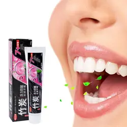 110 г отбеливающая зубная паста бамбуковый уголь для детей и взрослых черная зубная паста для отбеливания зубов Гигиена Уход за полостью рта