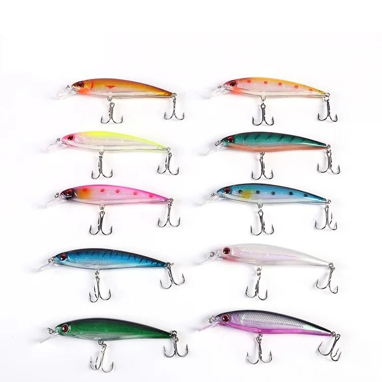 Drop Ship 13g 11cm Slim Long Style Body Shape Weight Transfer to Make Long Casting Hooks Musky Fishing Lure