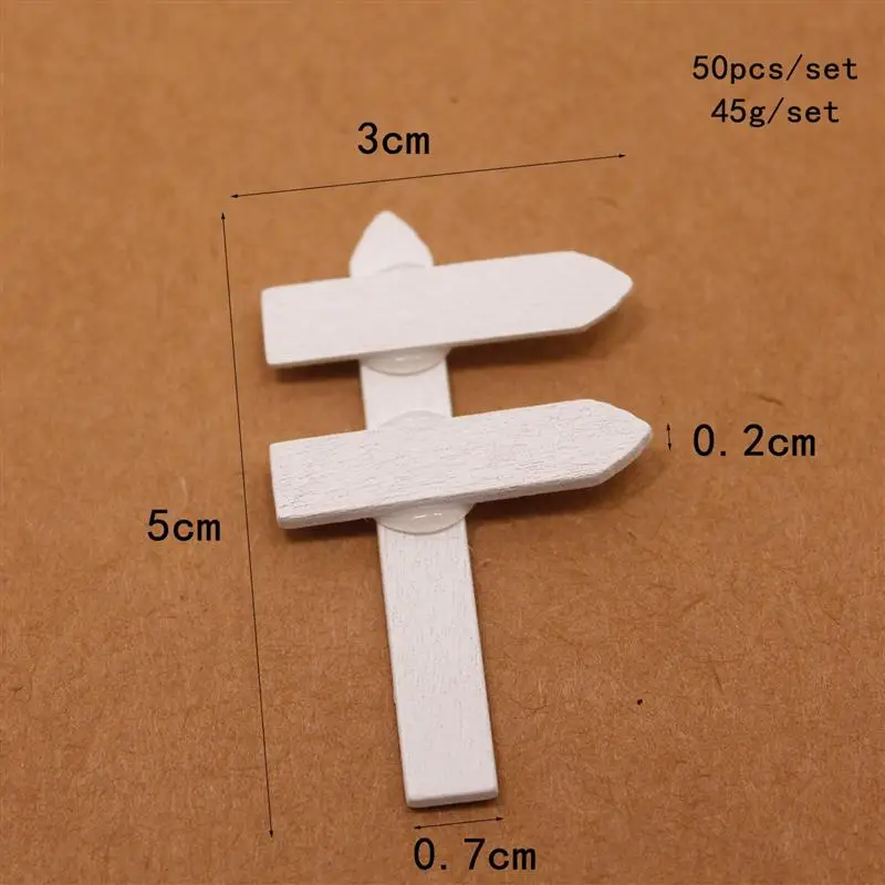 WINOMO 50 шт. садовые этикетки креативные прочные мини-знаки для сада метки для растений деревянные Этикетки для украшения дома цветы