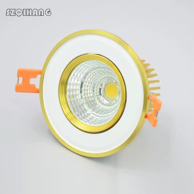 

Dimmable Led downlight light COB Ceiling Spot Light 7W 10W 15W Led ceiling recessed Lights Indoor Lighting 85-265V