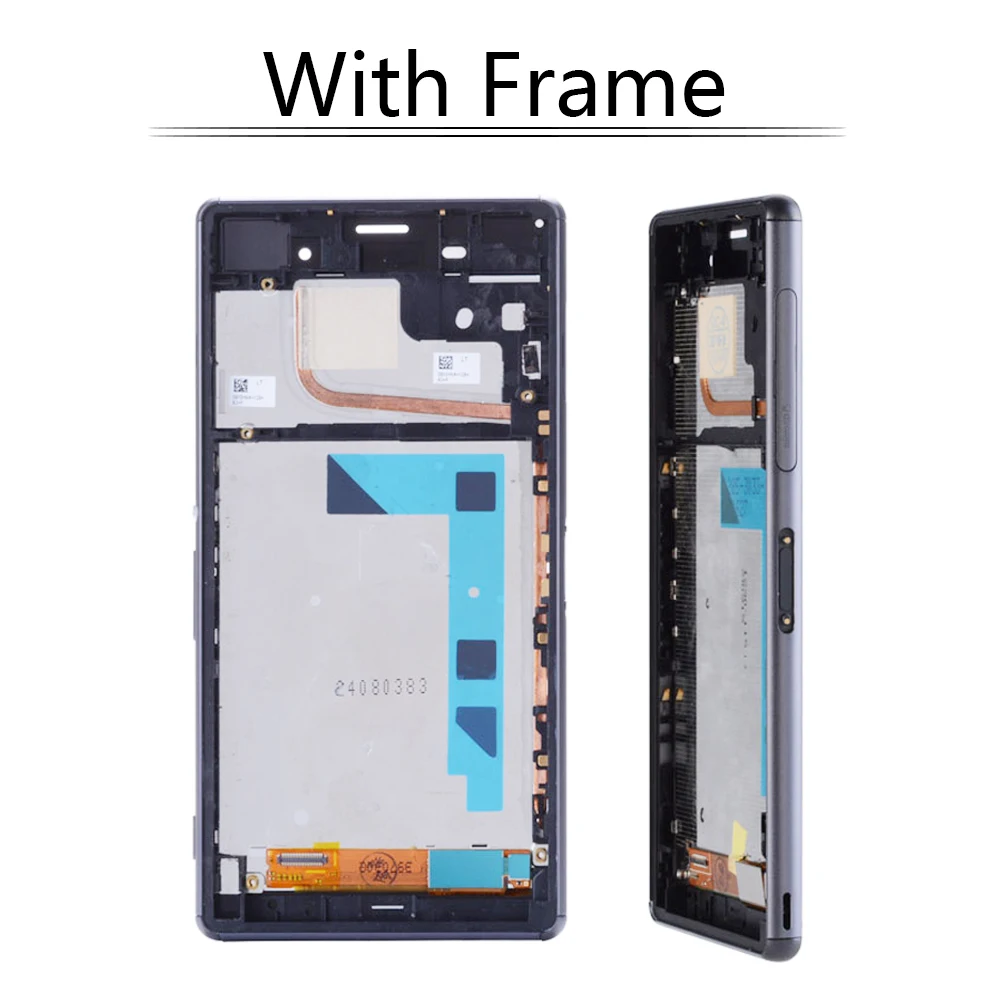5 2 &quotоригинальный для SONY Xperia Z3 ЖК дисплей сенсорный экран D6603 с рамкой дигитайзер