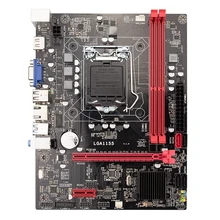 Kllisre B75 LGA1155 настольная материнская плата для i3 i5 i7 процессор ddr3