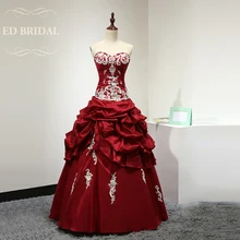 Sweetheart Taffeta Vintage Evening Dress with Pick Up and Lace Appliques Women Formal Evening Gown robe de soiree
