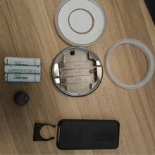 1 шт., 13 цветов, водонепроницаемый Светодиодный светильник с пультом дистанционного управления для светодиодного кальяна, кальяна, сменного кальяна, аксессуары, светодиодный художественный кальян