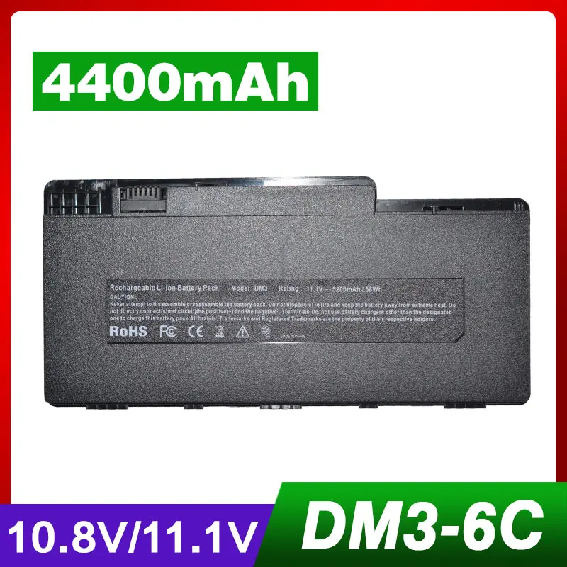 

4400mAh laptop battery for HP Pavilion dm3-dm3t-1000 dm3-dm3z-1000 dm3-1000 dv4