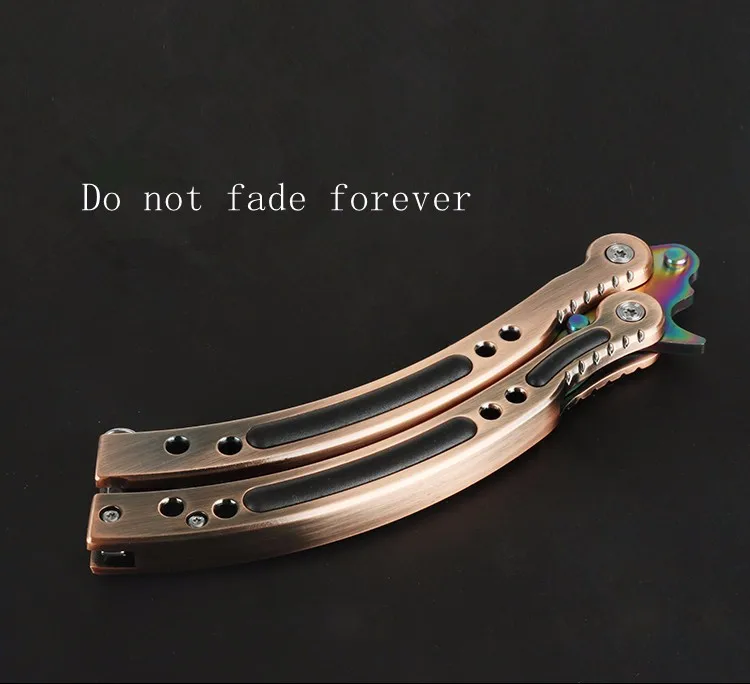 Нож бабочка в тренировке из нержавеющей стали нож CS GO Counter Strike игра игрушки