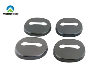 

4 pcs Black Car Door Lock Protective Cover for Lexus NX IS CT ES RX NX200