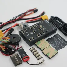 Контроллер полета Pixhawk система автоматического управления полётом PX4 контроллер+ NEO M8N gps+ 4 GB tf-карта/PPM/I2C+ 3DR радиотелеметрия+ miniosd+ Мощность модуль fpv-комплект комплект