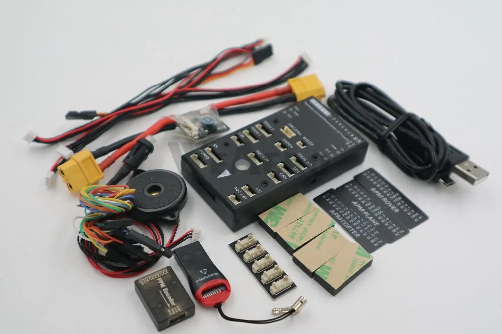 

Pixhawk Autopilot PX4 Controller + NEO M8N GPS +4G TF Card/PPM/I2C+ 3DR Radio Telemetry + MiniOSD + Power Module FPV Combo Kit