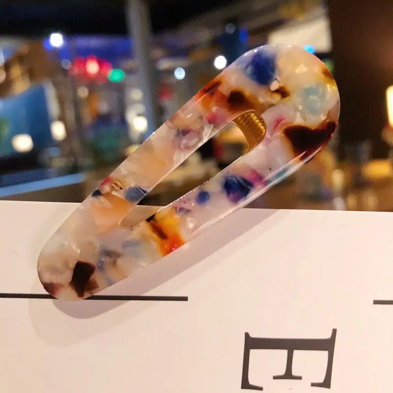 

New Japanese style hairpin fashionable marble hairpin for women and girls