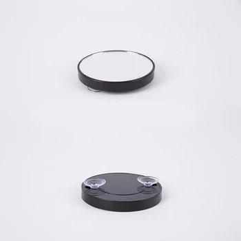 

1pc New Portable Suction Cups Small Round Shaped Magnifying Mirror LED Makeup Mirrors