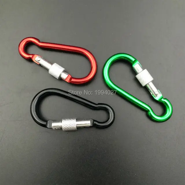 5Db/Tétel Kültéri Kulcstartó Függő Csat Horog Hátizsák Tök Alakú Hegymászó Gyorsvonás Karabiner - Image 3