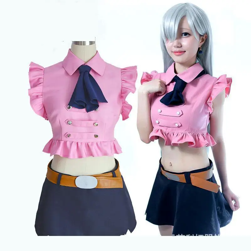Seven Deadly Sins Elizabeth Liones костюм для косплея японского аниме Nanatsu No Taizai Униформа